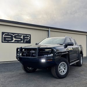 3” bsf bullbar with dual rails and side steps